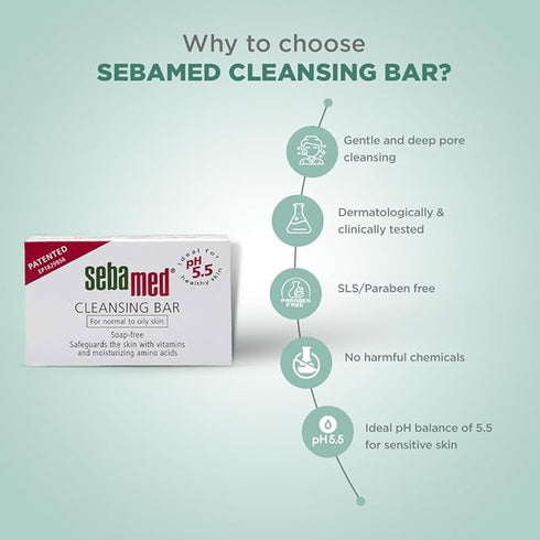 Sebamed Cleansing Bar Soap